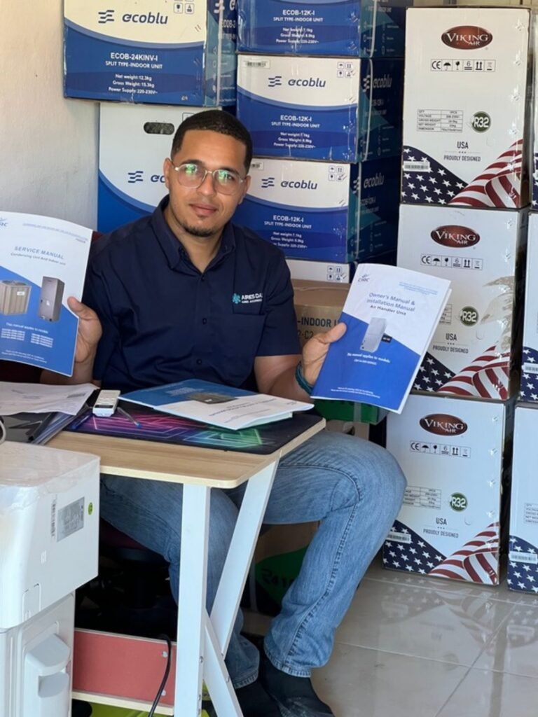 Equipos de aire acondicionado de Aires Daury listos para entrega